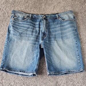 Levi's 541 Athletic Taper Shorts Mens 44 Blue Medium Wash Stretch Denim